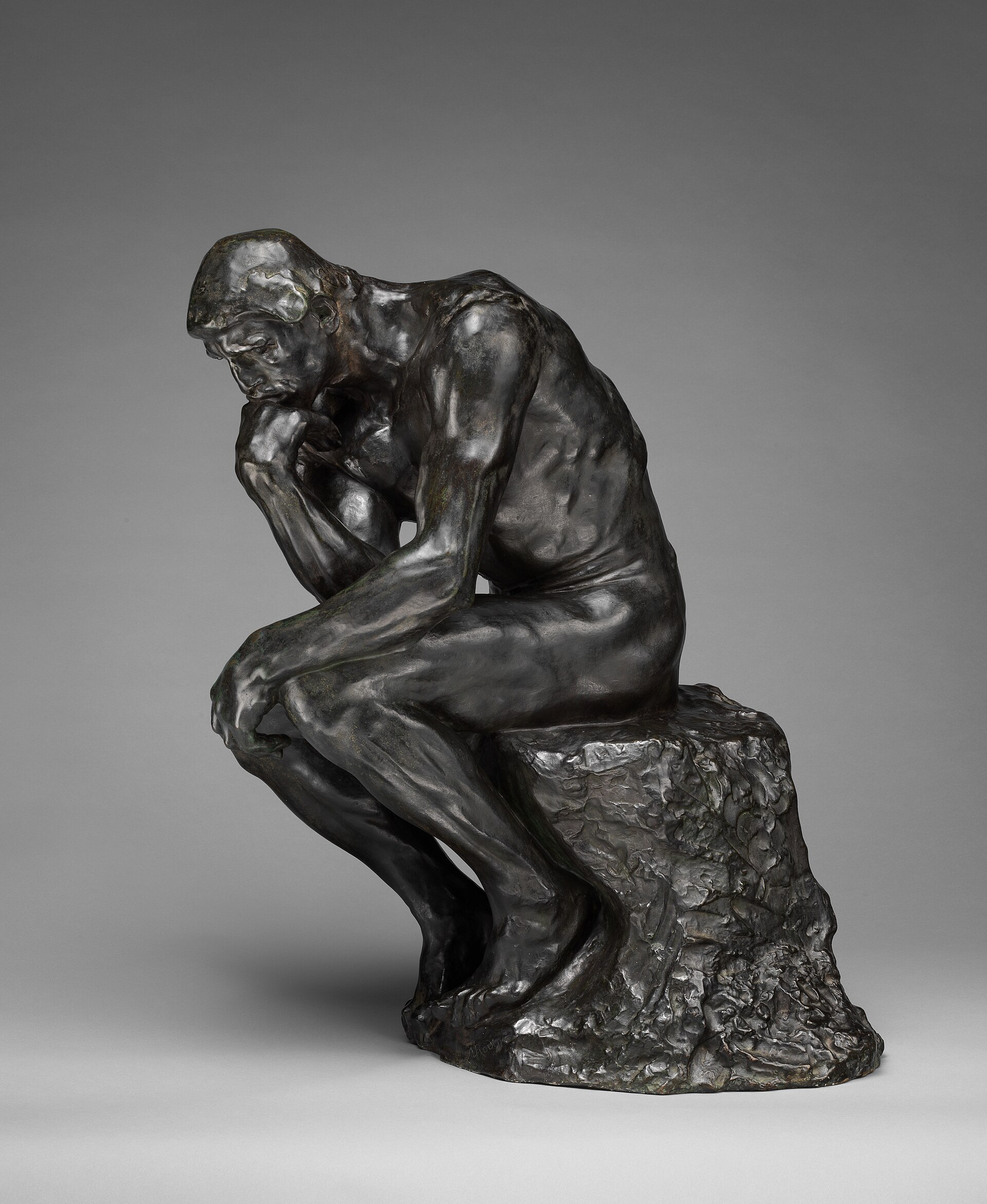 Le Penseur, Auguste Rodin, bronze